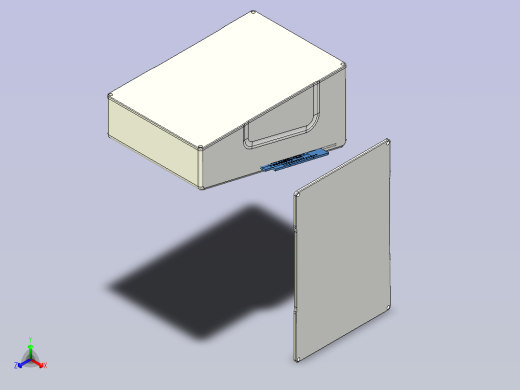 A0004839-NFC盒子扫描设备正等轴测缩略图