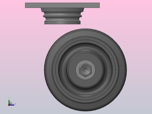 脚轮Colson-6_05289_459 MTG1左视缩略图