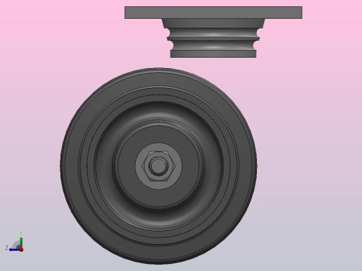 脚轮Colson-6_05289_459 MTG1右视缩略图
