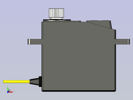 A0004749-EMAX ES3054 金属齿轮数字迷你舵机（3.5kg 扭矩）遥控舵机（原装）前视缩略图