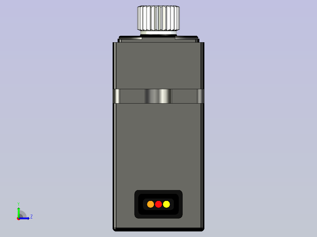 A0004749-EMAX ES3054 金属齿轮数字迷你舵机（3.5kg 扭矩）遥控舵机（原装）左视图
