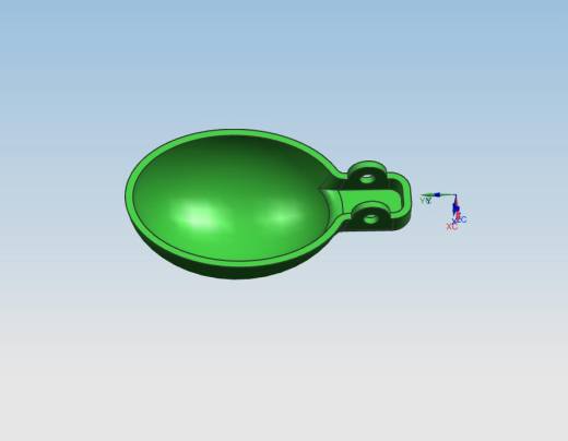 椭圆形塑料牙签盒盖的注塑模具设计及模具型腔CAM含NX三维及10张CAD图缩略图
