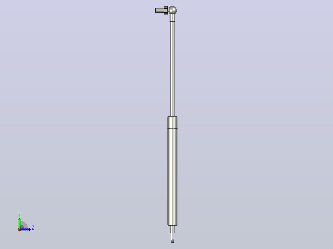 gsb18-b-c-s150_asm氮气弹簧左视图