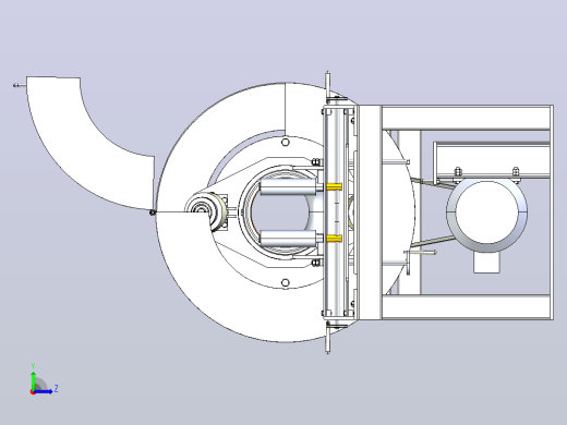 缠绕机 绕线机winding-machine-1833-模型格式为 igs rpt左视缩略图