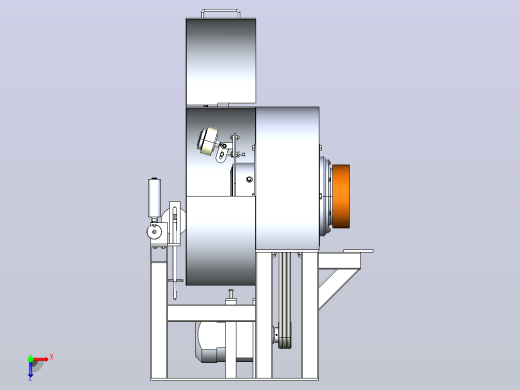 缠绕机 绕线机winding-machine-1833-模型格式为 igs rpt俯视缩略图