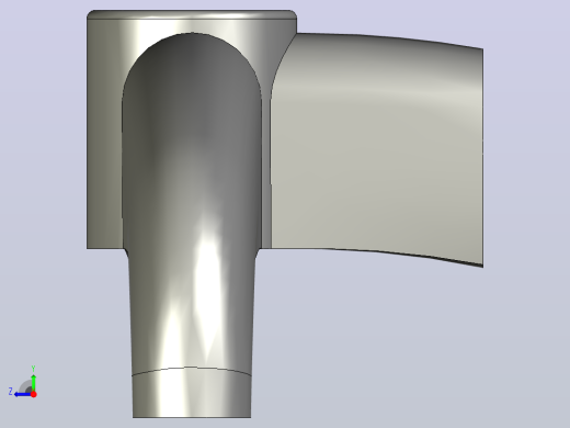 LZB-180-D48.3-B38.1-C1 两爪半180°脚架右视缩略图