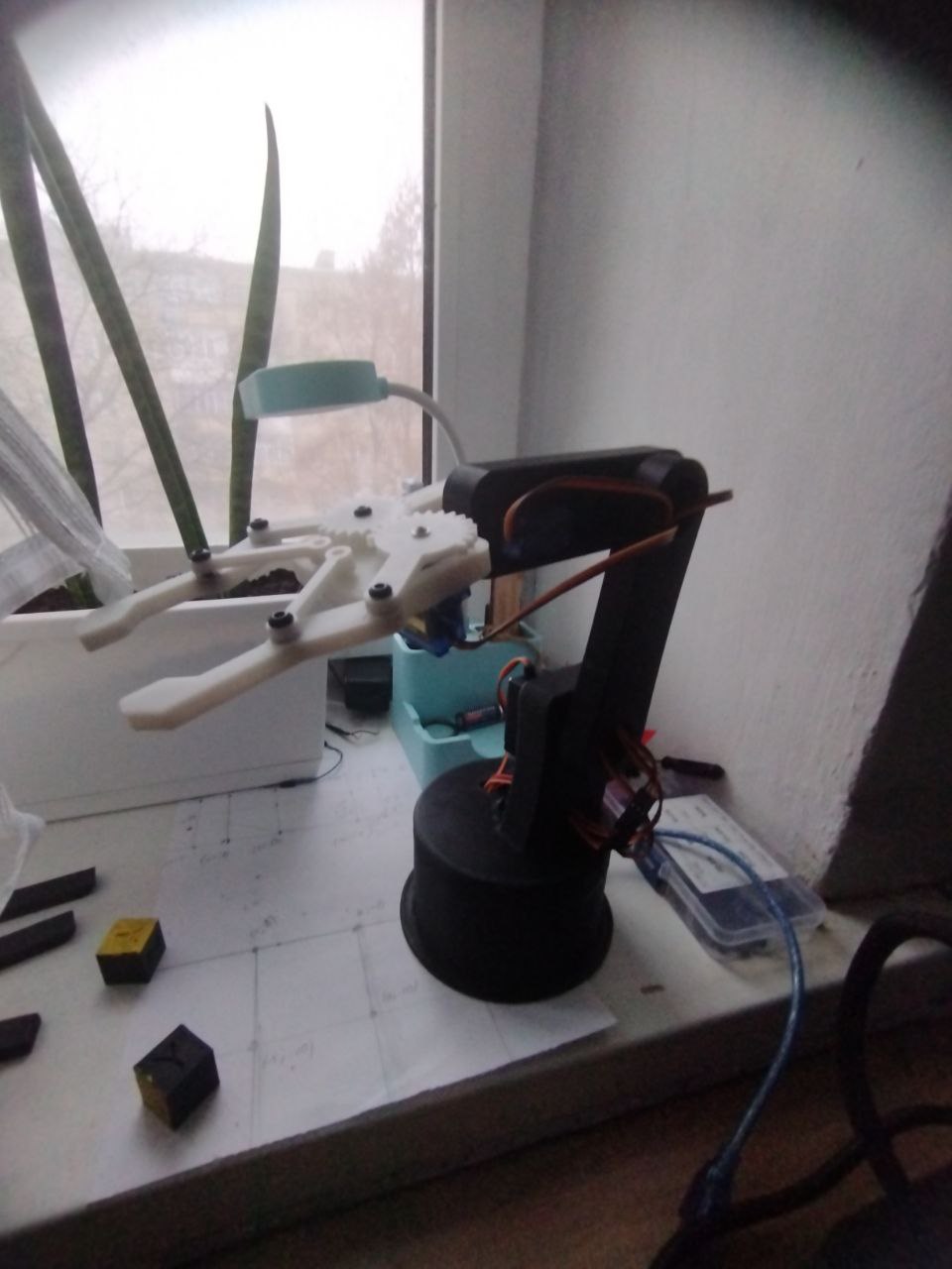 5点机械臂