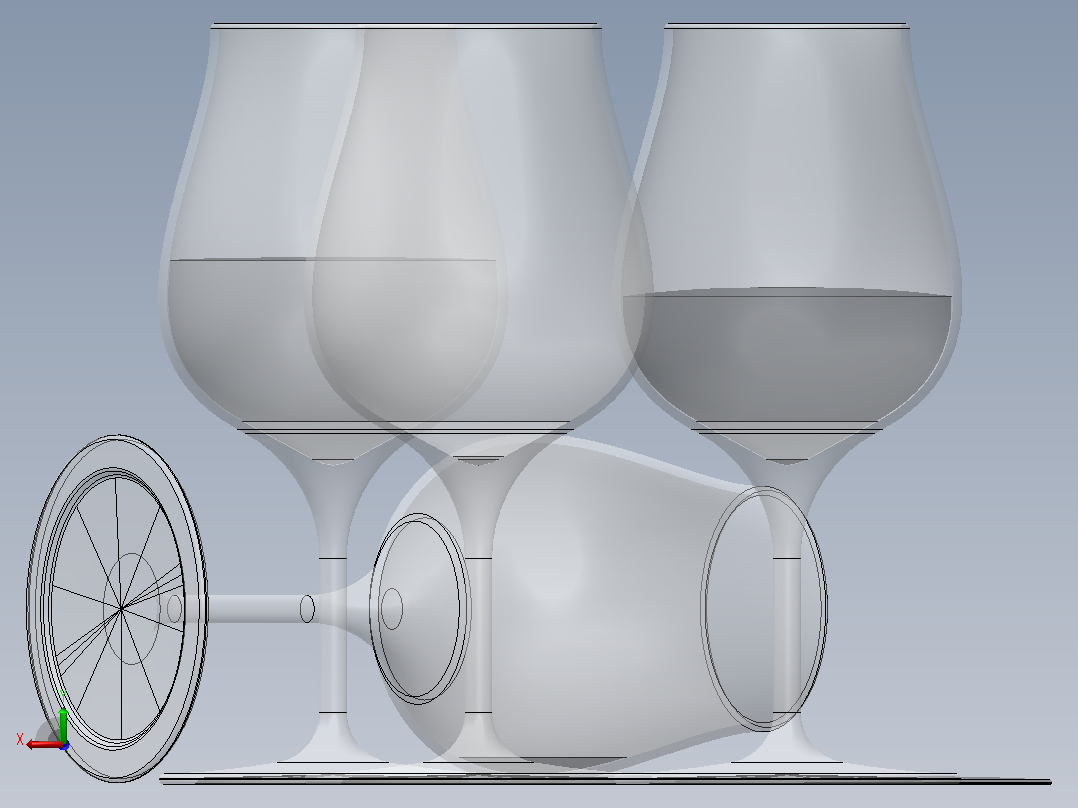 酒杯 (2)后视图
