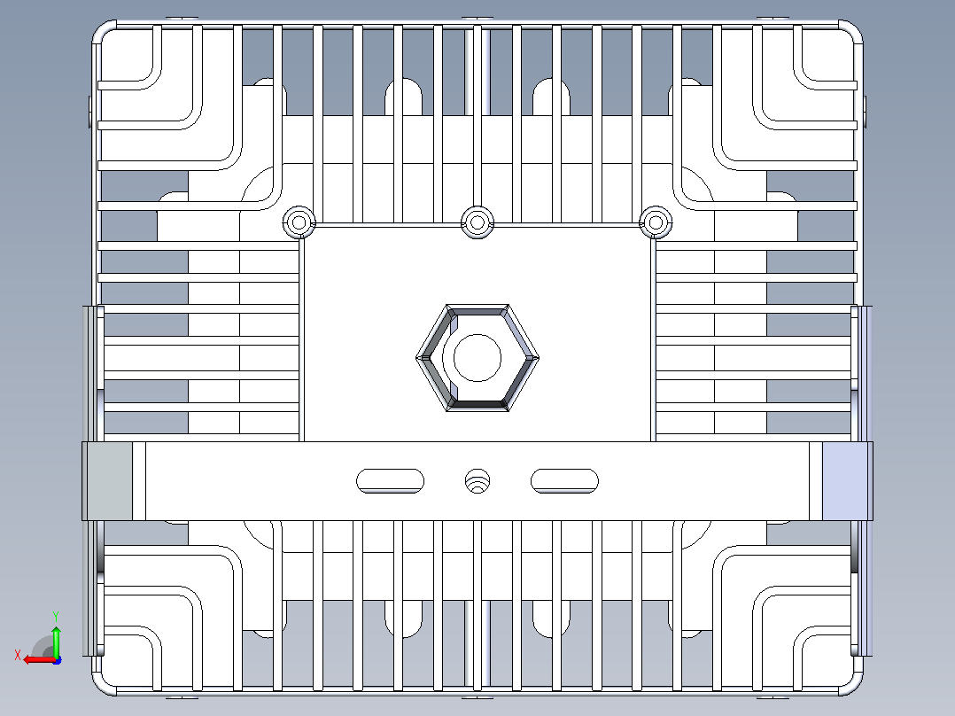C1D1防爆100瓦低隔间LED灯具-140°展开-喷漆室批准后视图