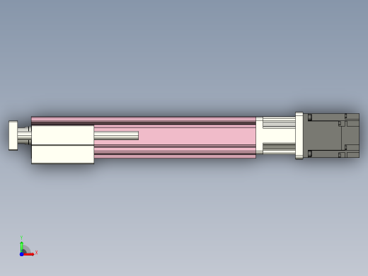 MTC32-200-P#-D-M200W-R MTC32电缸 200W伺服电机直连 带导杆支架前视缩略图