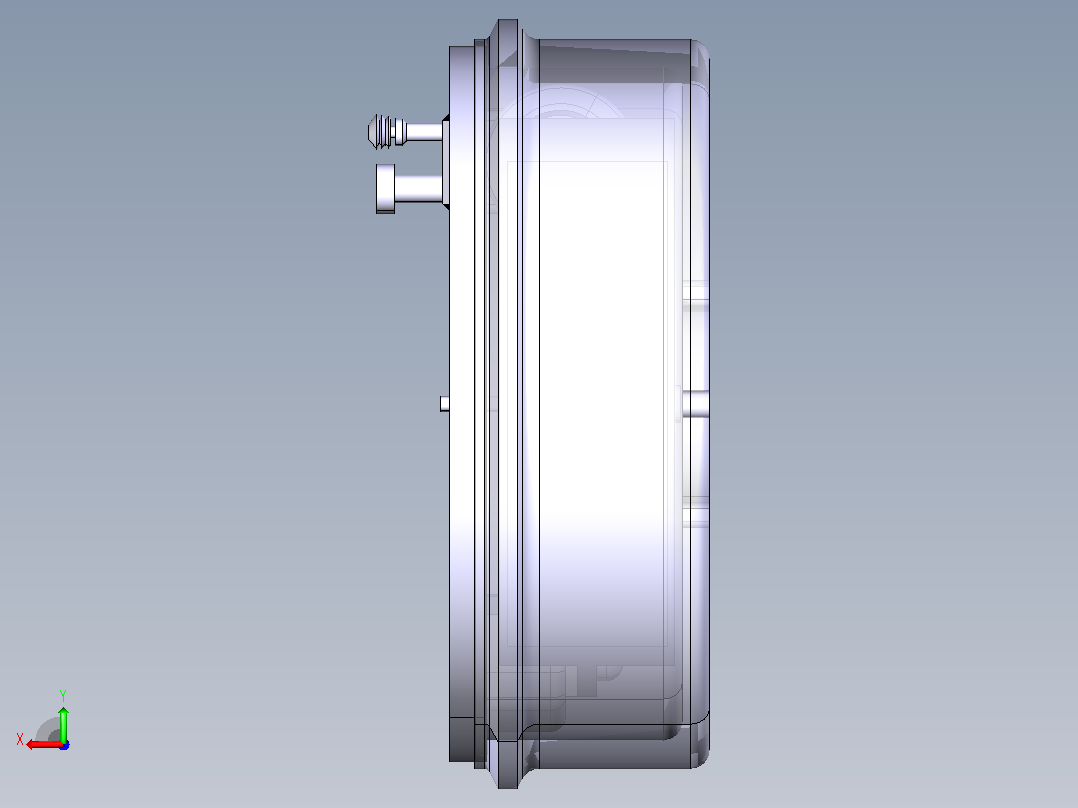 鼓式制动器设计(CATIA+CAD+说明书)后视图