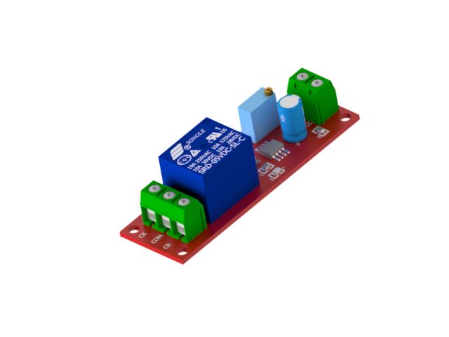 可调定时器延迟模块DC-5v-12 v-24v