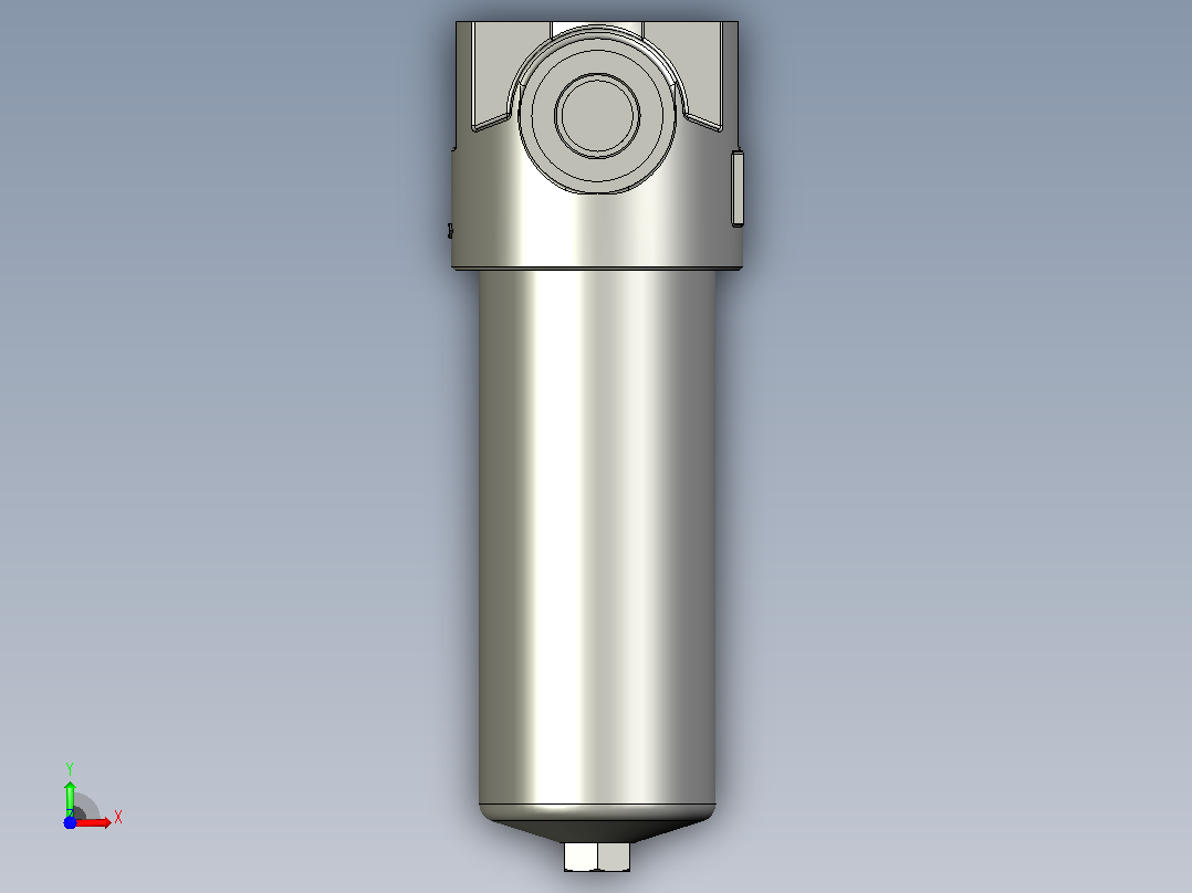 HYDAC-LF660压力管路过滤器前视图