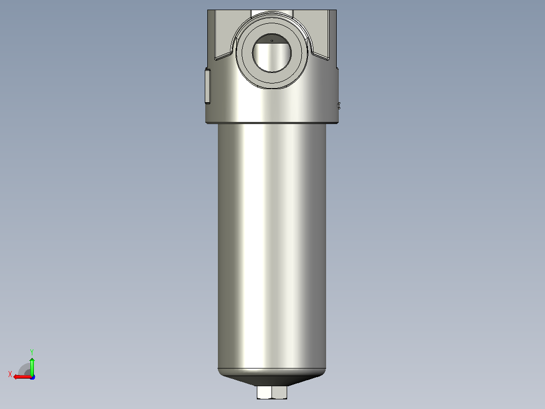 HYDAC-LF660压力管路过滤器后视图