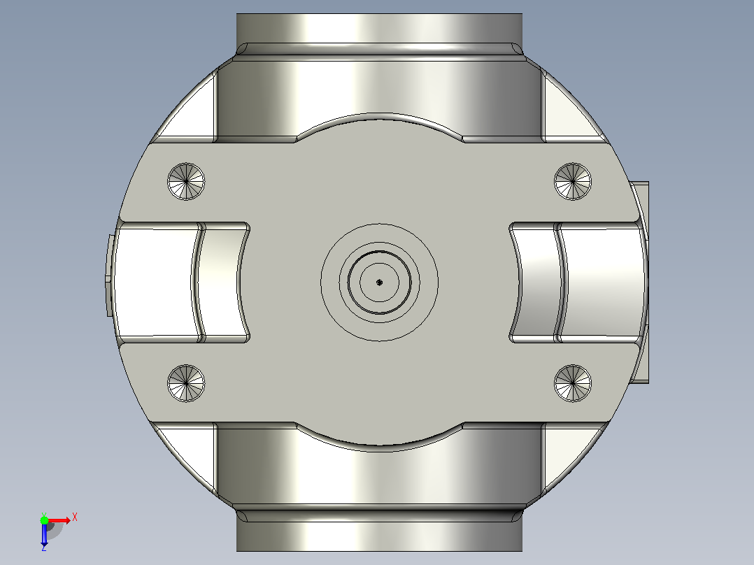 HYDAC-LF660压力管路过滤器俯视图
