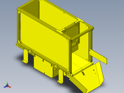 皮带输送机料斗