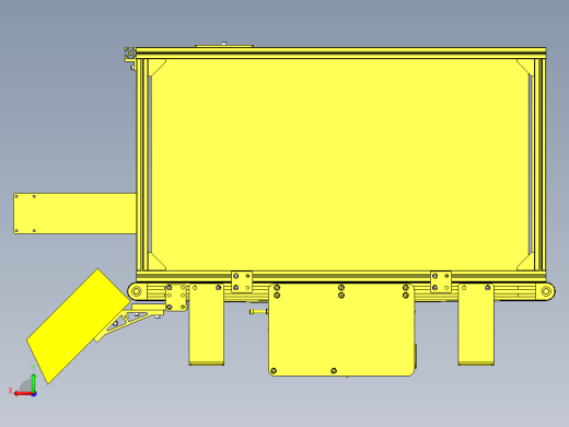 皮带输送机料斗后视缩略图