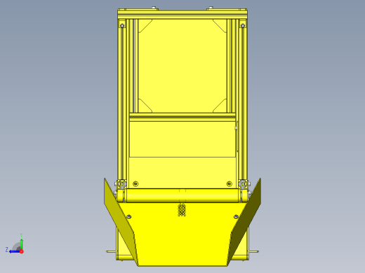 皮带输送机料斗右视缩略图