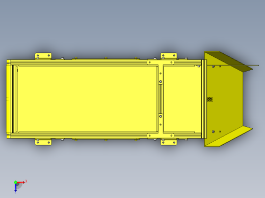 皮带输送机料斗俯视缩略图