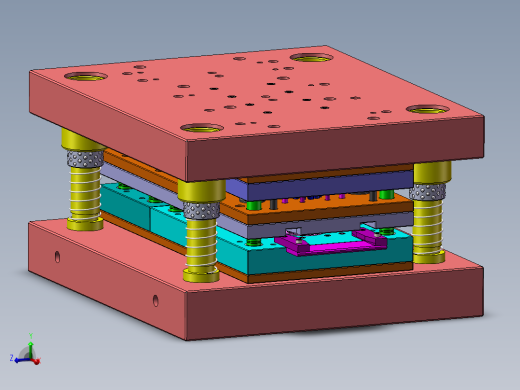 微电机定、转子片级进模的设计（含三维）100