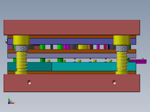 微电机定、转子片级进模的设计（含三维）100前视缩略图