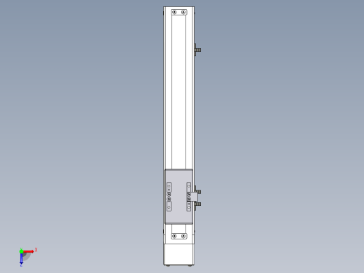 Toyo东佑达直线模组-ETH6-300-BM+煞車-M5俯视缩略图