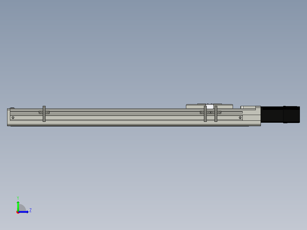 Toyo东佑达直线模组-ETH6-400-BC-反-M5左视图