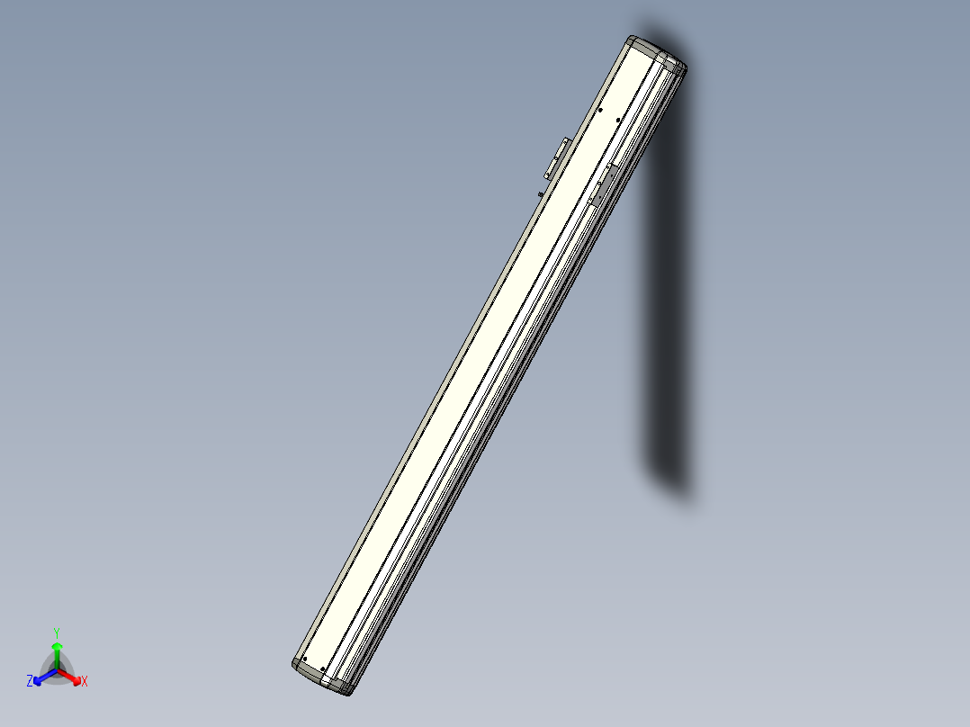 Toyo东佑达直线模组-ETH13-1050-M+煞車主视图