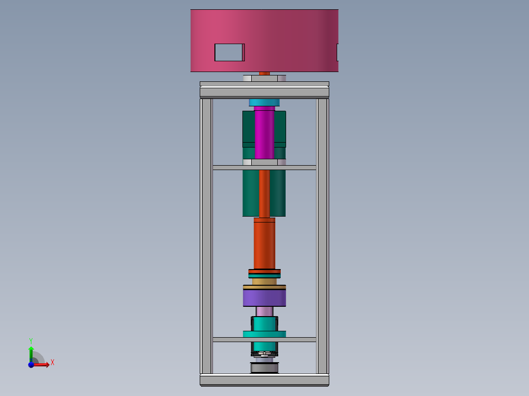 2022.06月-粉末搅拌机sw18可编辑前视图
