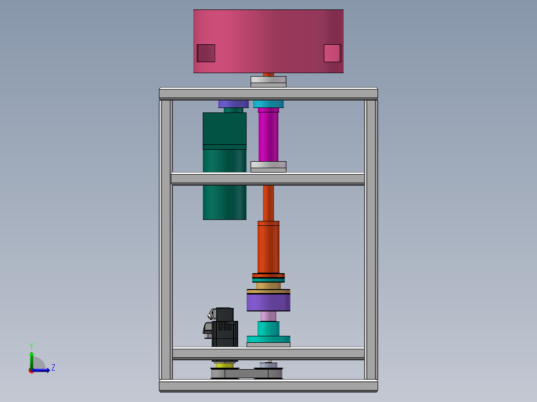 2022.06月-粉末搅拌机sw18可编辑左视图