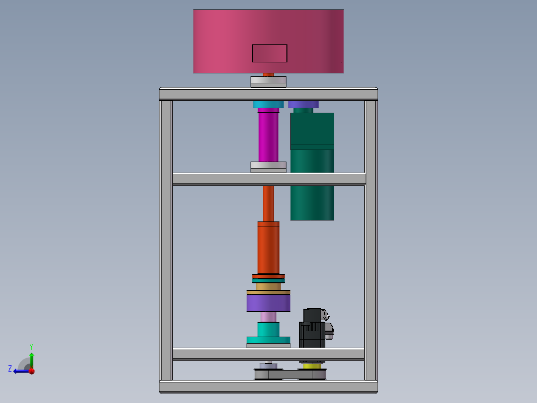 2022.06月-粉末搅拌机sw18可编辑右视图