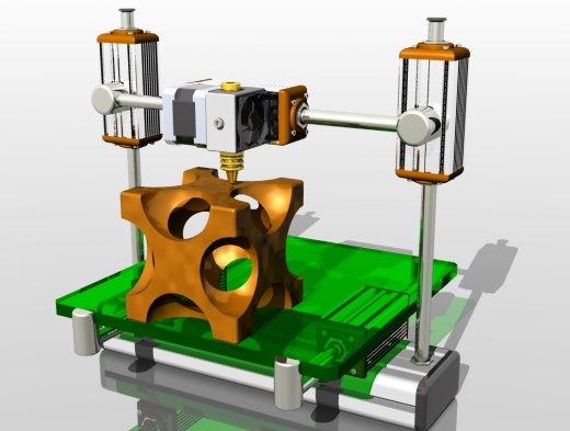 2526小型3D打印机缩略图