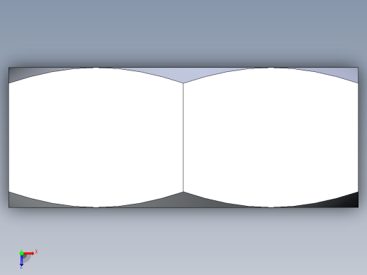 公制螺母-M2.5x0.45.STEP俯视缩略图