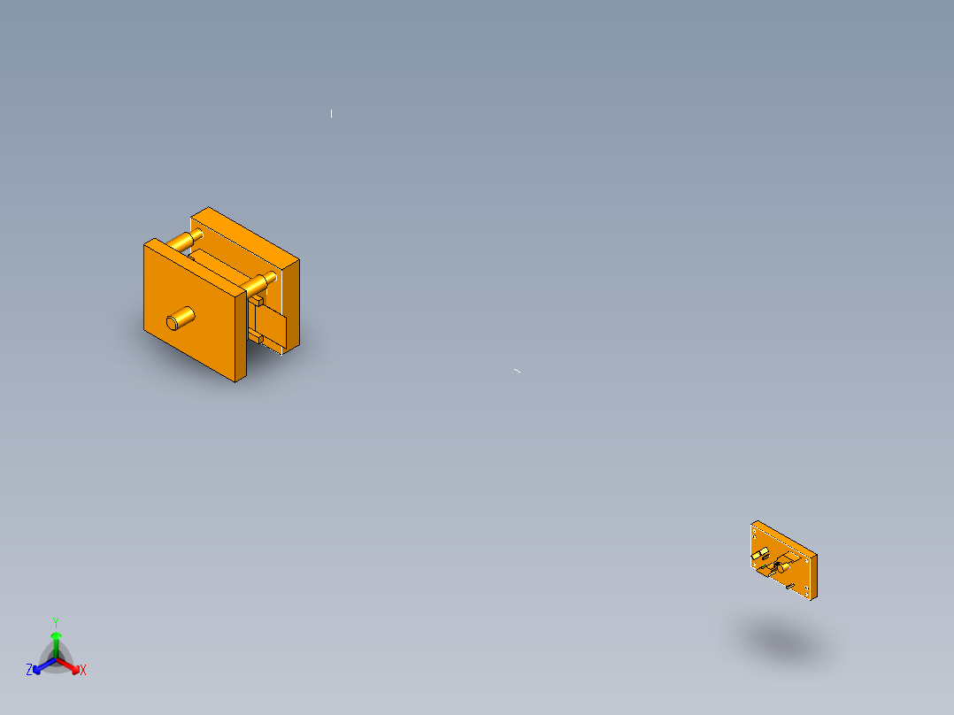 磁芯簧冲压模具设计