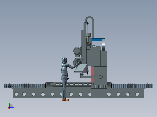 664龙门磨床左视缩略图