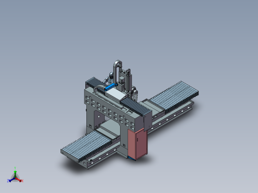 664龙门磨床正等轴测缩略图
