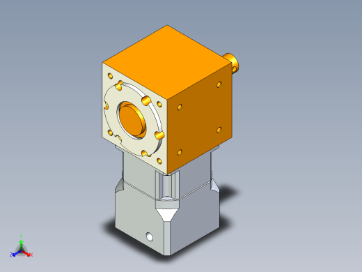 换向器PW70单轴 PGH60-L1 14-50-70-M4.stp