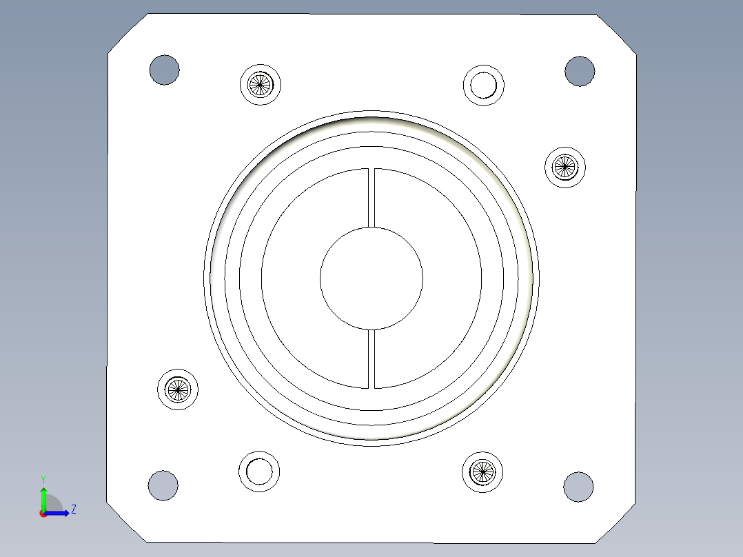 直齿孔PLE160-L2 35-114.3-200-M12.stp左视图