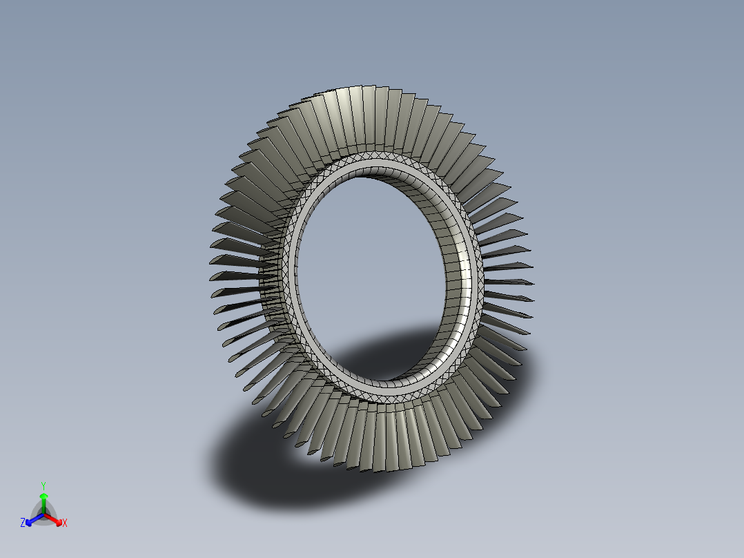 涡轮 叶片 涡扇 (33)