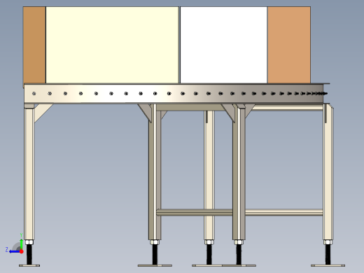 90度滚筒输送机roller-conveyor-35-stp右视缩略图