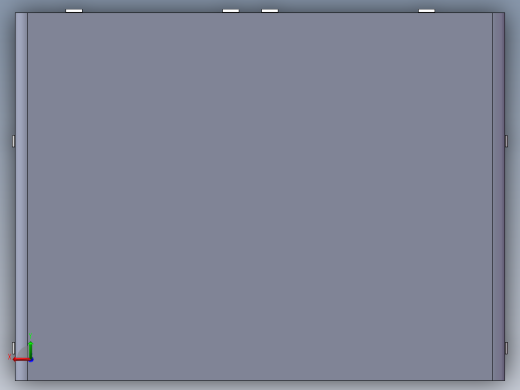 电子机箱结构设计后视缩略图