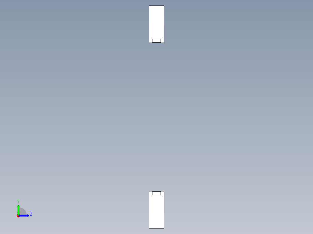 矩阵光纤_对射型FT-S11左视图