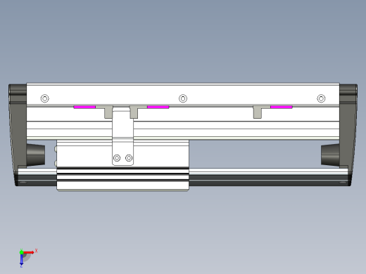 威洛博VL系列3d模型模组VL17E1Y-S100俯视缩略图