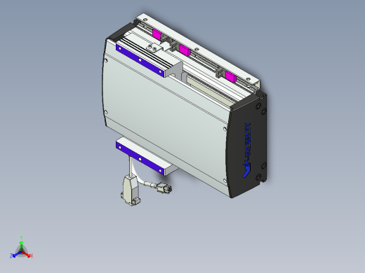 威洛博VL系列3d模型模组VL17E1Y-S100正等轴测缩略图