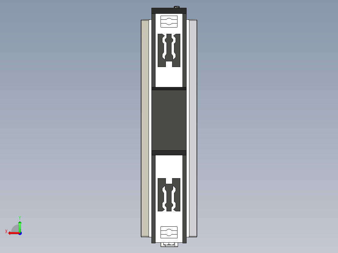 串行设备服务器后视图