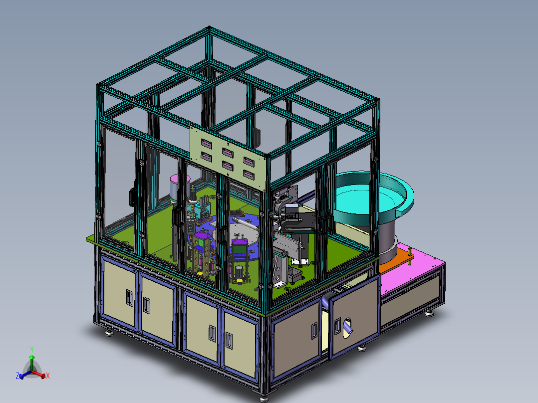 转盘式多工位检测机