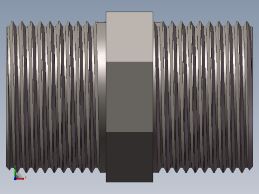 对丝-六角等径 DN20前视缩略图
