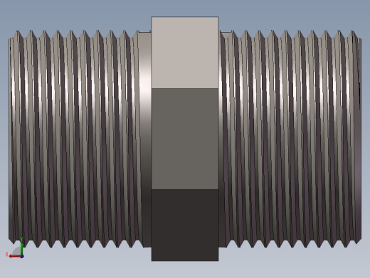 对丝-六角等径 DN20后视缩略图