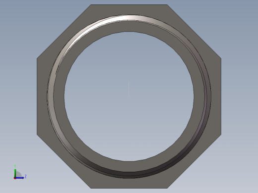 对丝-六角等径 DN20左视缩略图
