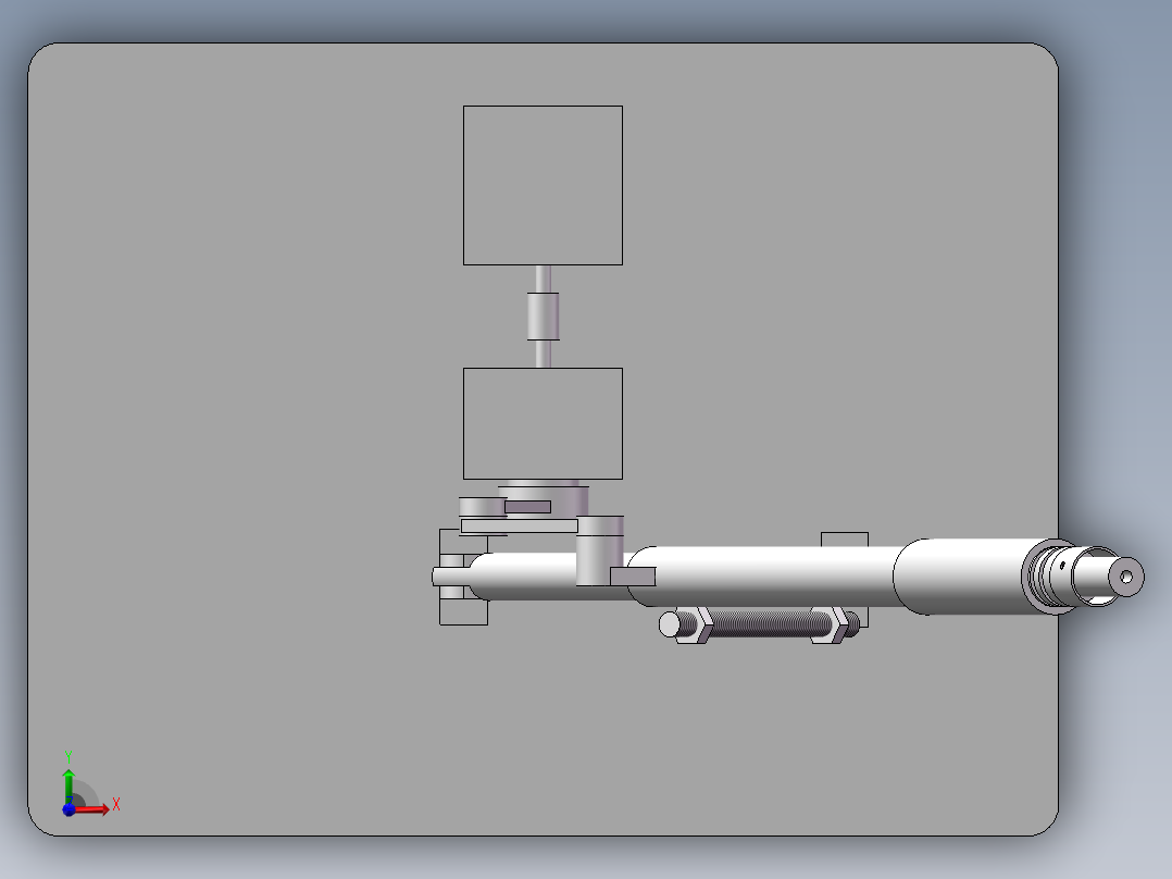 红枣采收设备前视图